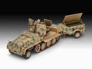 Revell 63293 sWS with Flak 43 and Sd.Ah. 58 Ammo Trailer Model Set 1/72 – zdjęcie 2