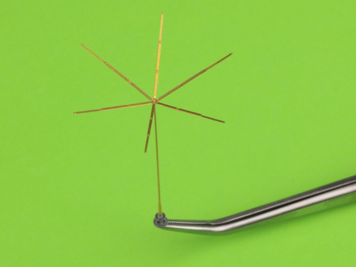 Antenne étoile allemande Master GM-35-045 de 1,8 m (pour chars de commandement) (1 pièce) 1/35
