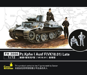 Flyhawk FH3006 Pz. Kpfw I Ausf F (VK.18.01) Fin 1/72