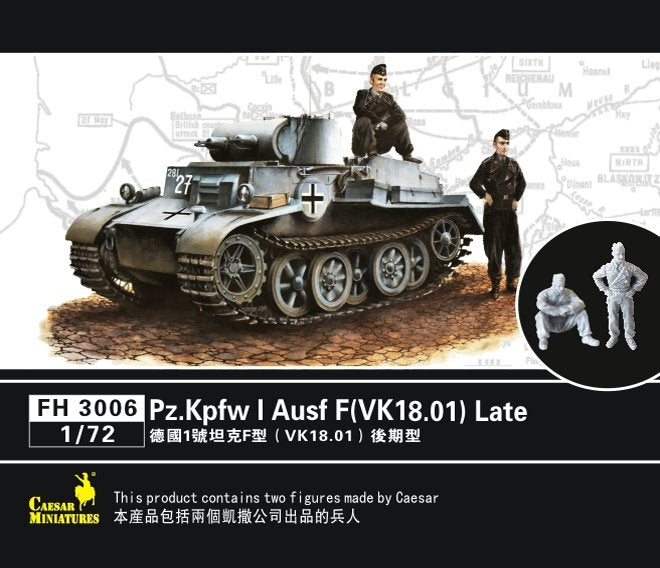 Flyhawk FH3006 Pz. Kpfw I Ausf F (VK.18.01) Fin 1/72