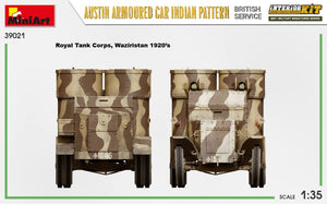 Miniart 39021 Voiture blindée Austin, modèle indien. Service britannique. Maquette intérieure 1/35 – Bild 17