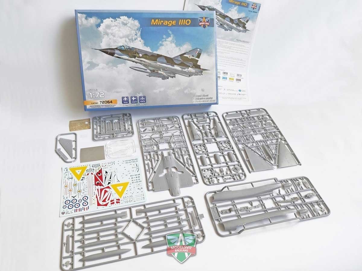Modelsvit 72064 Mirage IIIO Interceptor 1/72 – zdjęcie 2