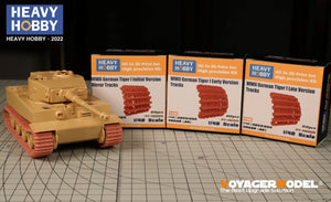 Heavy Hobby PT48005 Tracteur Tiger I allemand de la Seconde Guerre mondiale, version initiale, chenilles à miroir, échelle 1/48 – imagen 2