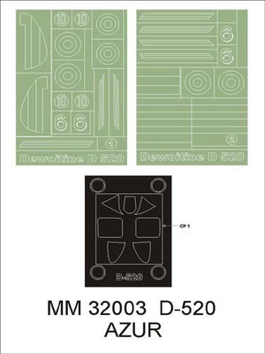 Montex MM32003 D-520 Azur 1/32