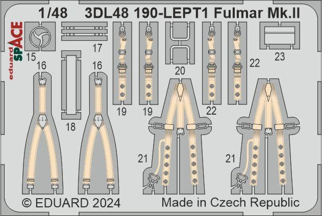 Eduard 3DL48190 Fulmar Mk. II SPACE TRUMPETER 1/48 – immagine 2