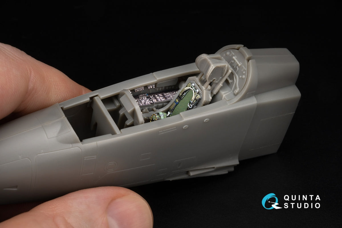 Intérieur imprimé en 3D et coloré sur papier décalcomanie Quinta Studio QD48605 Jaguar Gr.1 (Airfix) 1/48 – image 8