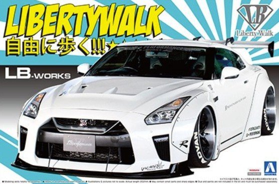 Aoshima 05590 LB WORKS R35 GT-R type 1.5 1/24 