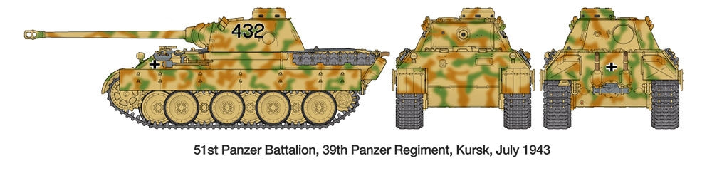 Tamiya 32597 German Tank Panther Ausf. D 1/48 – zdjęcie 6