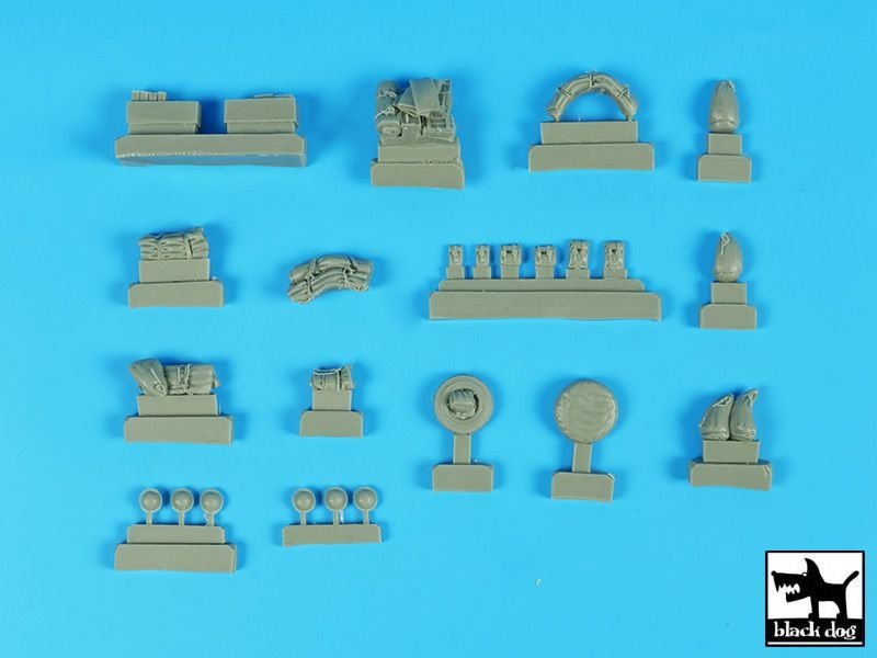 Ensemble d&amp;#39;accessoires Black Dog T72116 Pattern 1920 pour Roden 1/72 – Bild 4