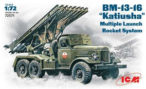 ICM 72571 BM-13-16 Katiusha Système de lance-roquettes multiple soviétique (1/72)