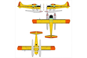 Dora Wings 48060 DHC-2 Beaver Floatplane 1/48 – zdjęcie 3