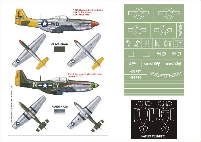 Montex K48154 P-51D Mustang 1/48