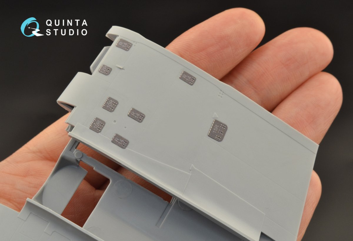 Quinta Studio QP48005 IL-2 (monoplace) feux, trappes et panneaux (Zvezda) 1/48 – immagine 3
