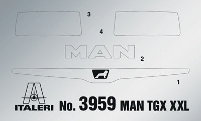 Italeri 3959 MAN TGX 18.500 XXL Lion Pro Edition 1/72 – image 15