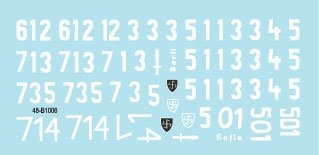 Star Decals 48-B1006 Wiking #1. Panthers of SS-Panzer Reg. 5 Wiking 1/48 – zdjęcie 3