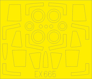 Maquette Eduard EX665 F-104G TFace 1/48 KINETIC