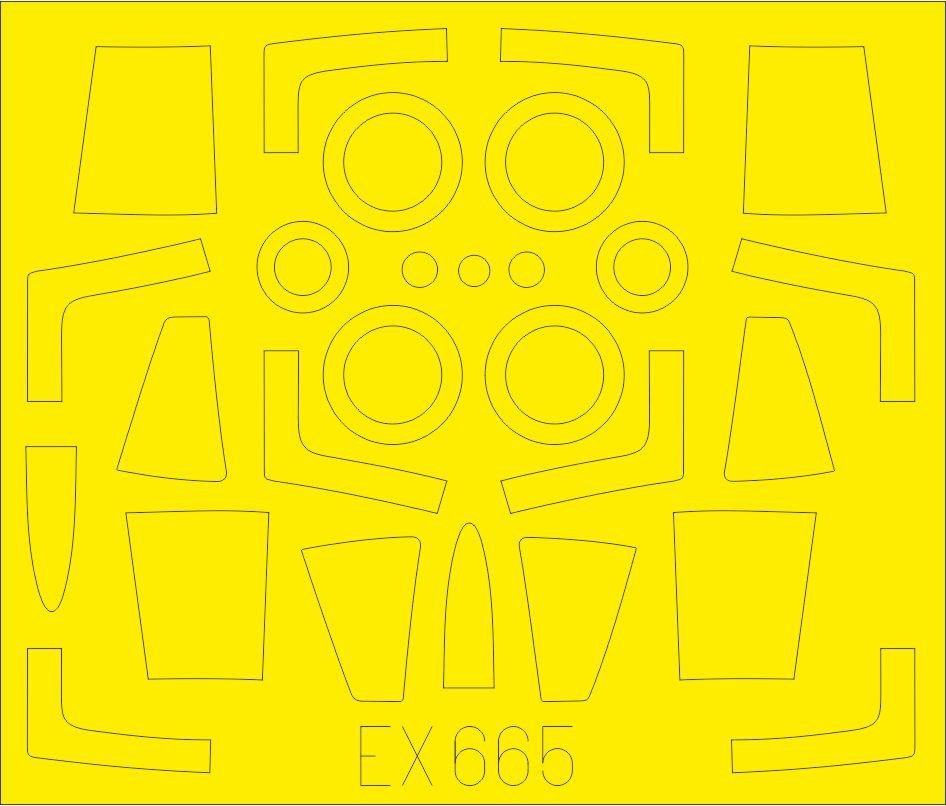 Maquette Eduard EX665 F-104G TFace 1/48 KINETIC