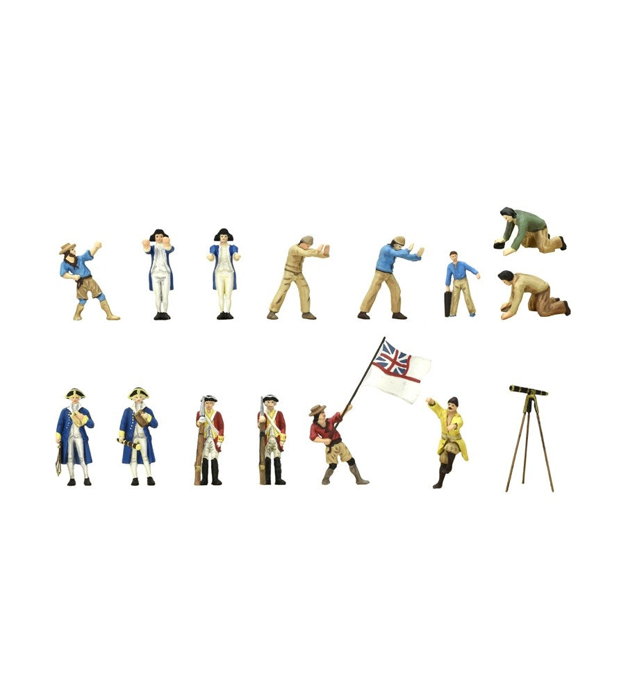 ARTESANIA LATINA 22520F Metalowe Figurki HMS Endeavour - 14 szt. figurek 1/65