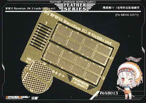 Grilles de char russe JS-2 de la Seconde Guerre mondiale, modèle Voyager FE48013, MENG 32571, échelle 1/48