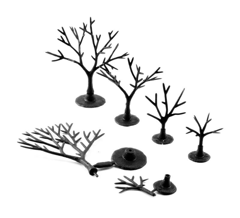 Troncs d&amp;#39;arbres Woodland Scenic WTR1120 2-5 cm - 114 pièces.