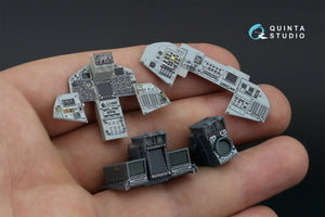 Intérieur imprimé en 3D et coloré sur papier décalcomanie (Italeri) pour Quinta Studio QD+32228 Tornado Gr.4 (avec pièces en résine imprimées en 3D) 1/32 – immagine 15