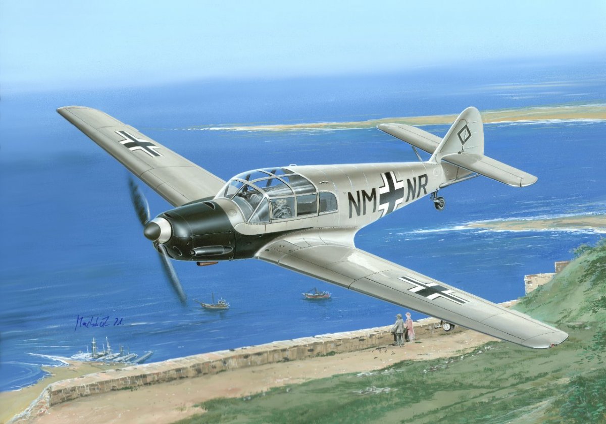 Fly 72028 Messerschmitt Bf 108B/D Taifun 1/72 – zdjęcie 4