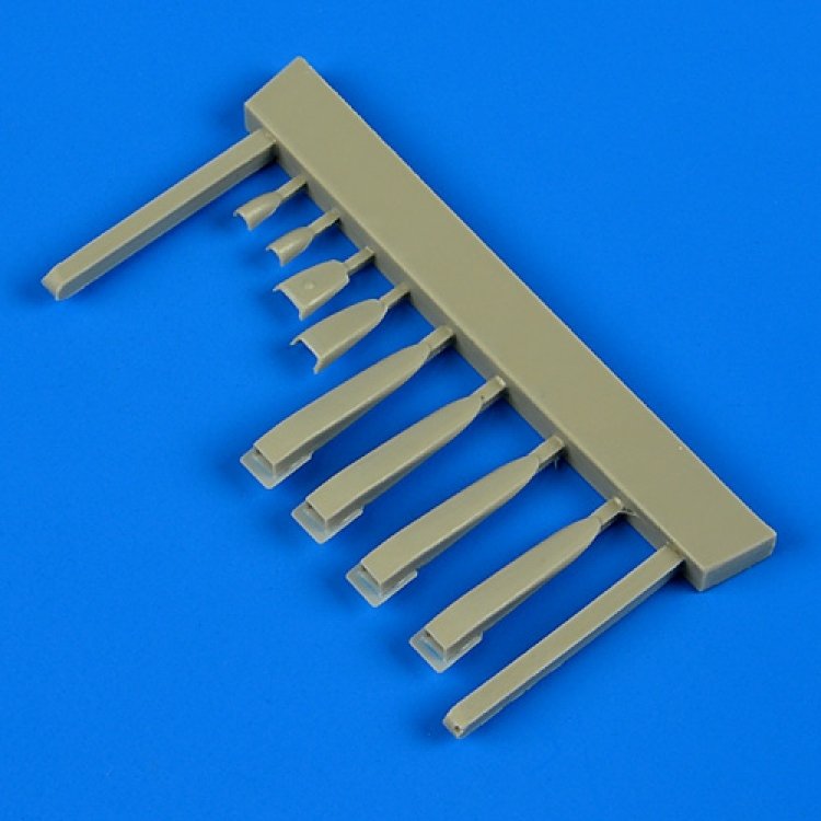 Quickboost QB48578 Kfir C2/C7 prises d&amp;#39;air Kinetic 1/48