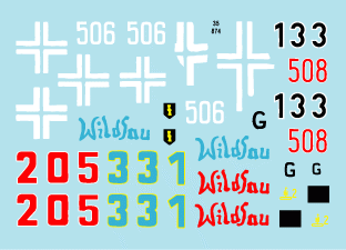 Star Decals 35-874 Chars allemands en Hongrie 1945 2 1/35 – immagine 3