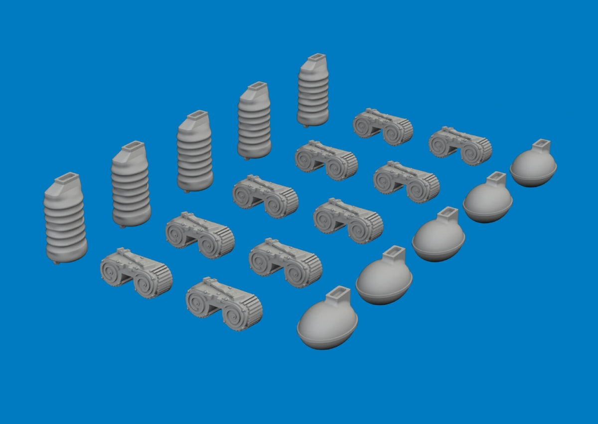 Eduard 672401 Chargeurs et récupérateurs d&amp;#39;étuis pour MG 15, échelle 1/72