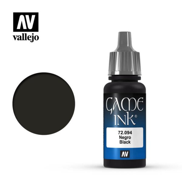 Vallejo 72094 Game Color - Noir 18 ml