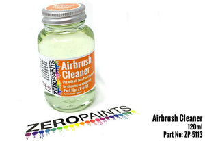 Nettoyant pour aérographe Zero Paints ZP-5113, 120 ml