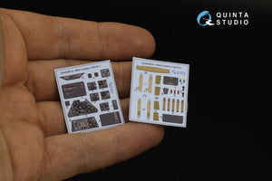Intérieur imprimé en 3D et coloré sur papier décalcomanie Quinta Studio QD48289 Ar 196A-3 (Italeri) 1/48 – immagine 3