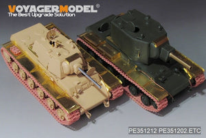 Maquette Voyager PE351202 KV-2 russe de base (version B avec canon) (pour TAMIYA 35375) 1/35 – Bild 8