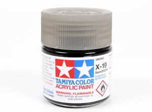 Tamiya 81019 Peinture acrylique X-19 Fumée 23 ml – Bild 2