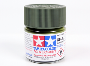 Tamiya 81367 Acryl XF-67 NATO Green 23ml – zdjęcie 2