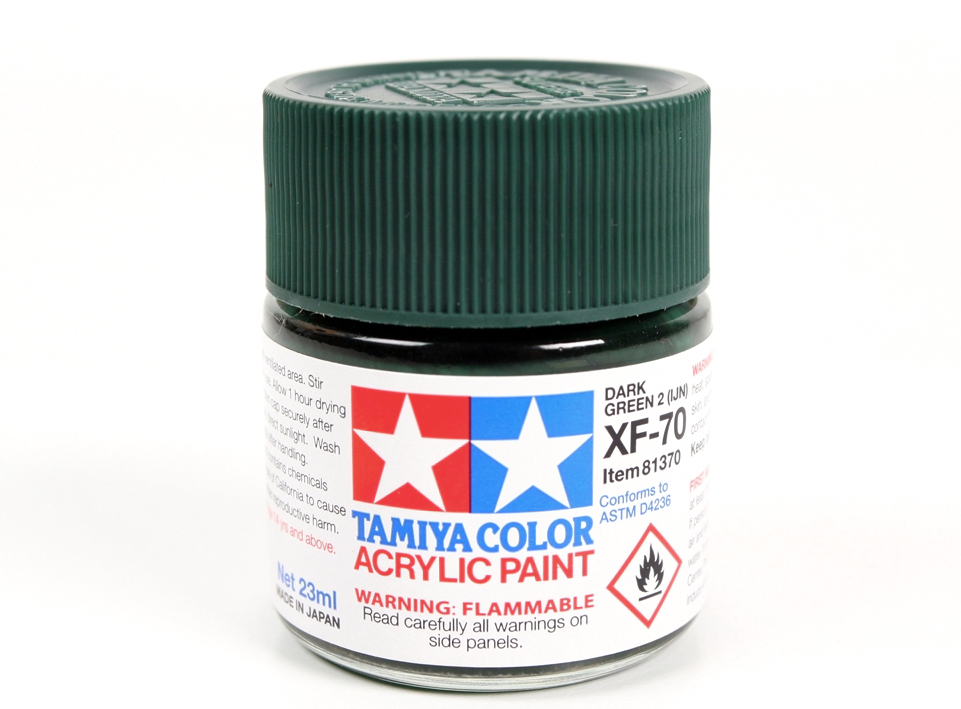 Tamiya 81370 Acryl XF-70 Vert foncé 2 (IJN) 23 ml – Bild 3