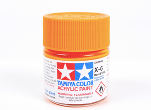 Tamiya 81006 Acrylic X-6 Orange 23ml – image 2