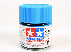 Tamiya 81014 Peinture acrylique X-14 Bleu ciel 23 ml – Bild 2