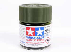 Tamiya 81358 Acrylique XF-58 Vert Olive 23 ml – immagine 2