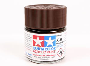 Tamiya 81009 Acryl X-9 Brun 23 ml – Bild 2