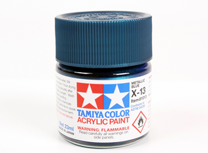 Tamiya 81013 Peinture acrylique X-13 Bleu métallisé 23 ml – image 2