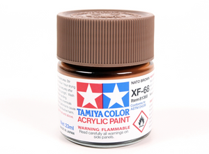 Tamiya 81368 Acryl XF-68 NATO Brun 23 ml  – image 2