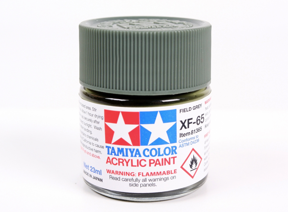 Tamiya 81365 Peinture acrylique XF-65 Gris anthracite 23 ml – image 2