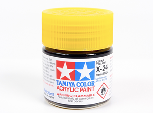 Tamiya 81024 Peinture acrylique transparente jaune X-24 23 ml – Bild 3