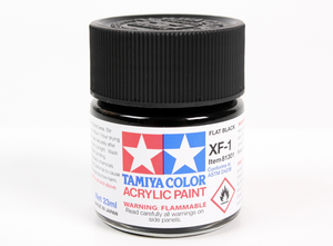 Tamiya 81301 Acryl XF-1 Flat Black 23ml – zdjęcie 3