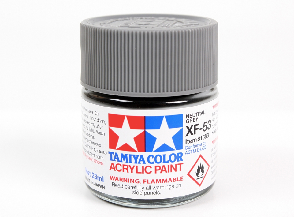 Tamiya 81353 Acrylique XF-53 Gris neutre 23 ml – image 2