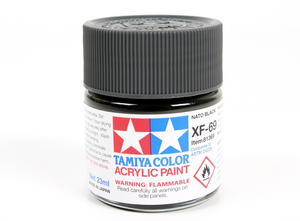 Tamiya 81369 Acryl XF-69 NATO Black 23ml – zdjęcie 2
