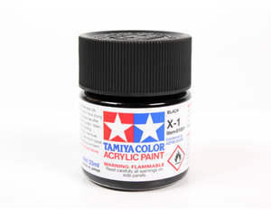 Tamiya 81001 Peinture acrylique X-1 noire 23 ml – Bild 2