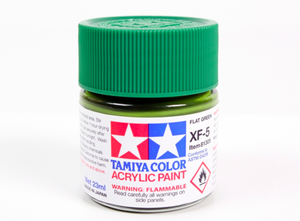 Tamiya 81305 Acryl XF-5 Vert mat 23 ml – immagine 2