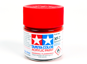 Tamiya 81307 Peinture acrylique XF-7 Rouge mat 23 ml – image 2